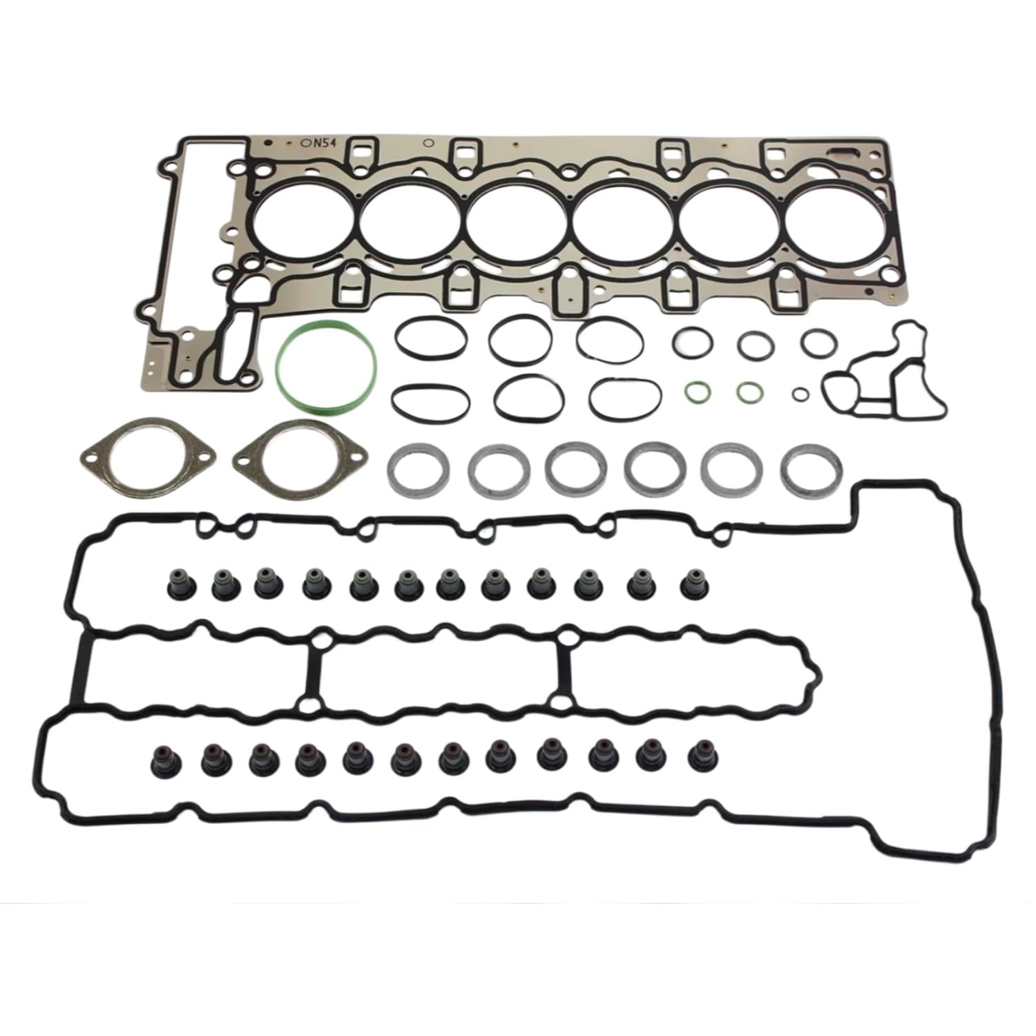 Junta estanqueidad tapa válvulas Juego De Juntas Culata Motor N54B30A/B Para 135i 335i Para E60 E90 Para F01 F02 3.0L