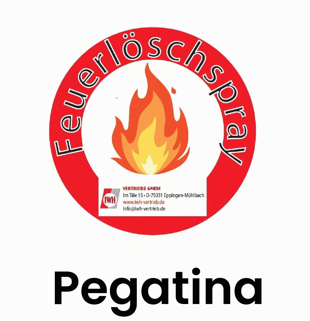 IWH - Spray extintor de incendios de 750 ml | Extintor de espuma compacto A+F ideal para camping, coche, casa y tiempo libre | pequeño spray extintor ideal también para viajes | Contenido: 3 x 750 ml