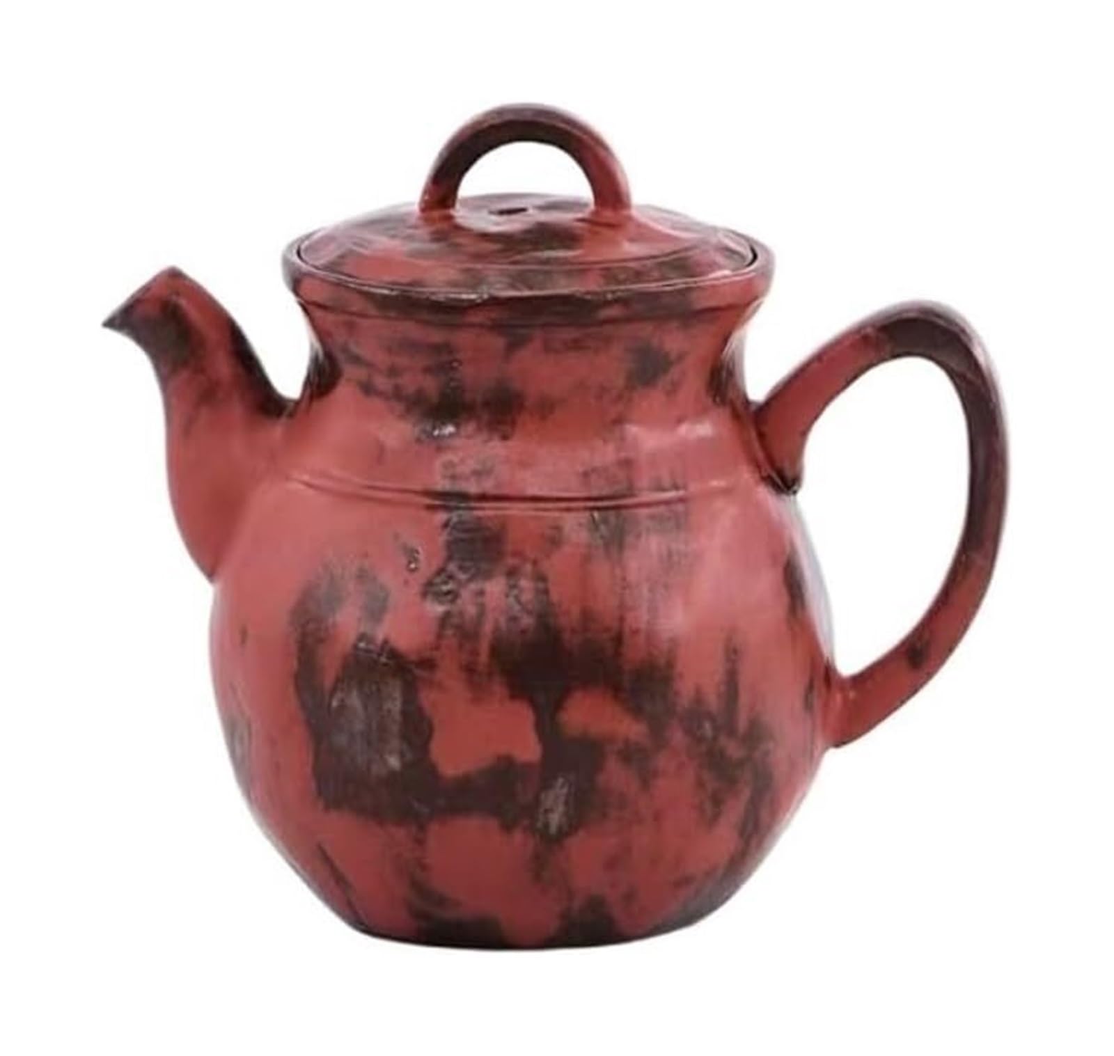 Ceramiczny czajniczek, tradycyjny design, idealny do serwowania herbaty, do użytku domowego lub biurowego, dla miłośników herbaty, trwały i elegancki