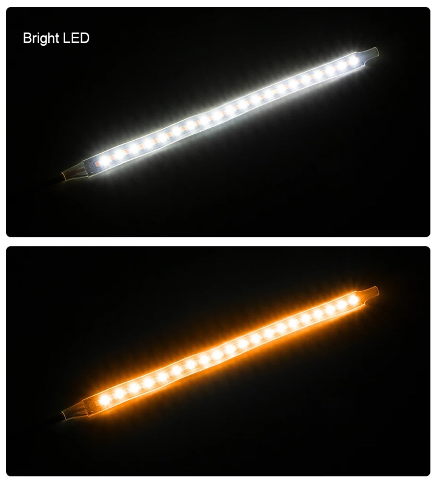 Indicatore Di Direzione Per Specchietto Retrovisore Per Auto A LED Striscia Di Fari Automatica Indicatore Di Direzione Luce Fluente Indicatori Retrovisori(14cm 2pc)