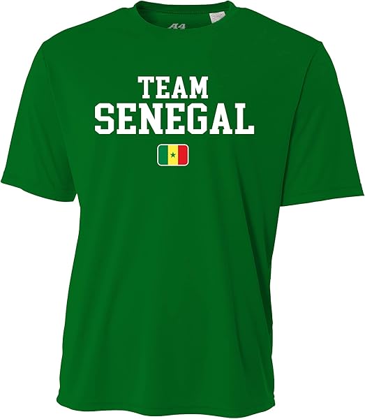 Senegal Team Jersey Soccer Adult Futbol National Flag Logo Customized Name Number Men Custom