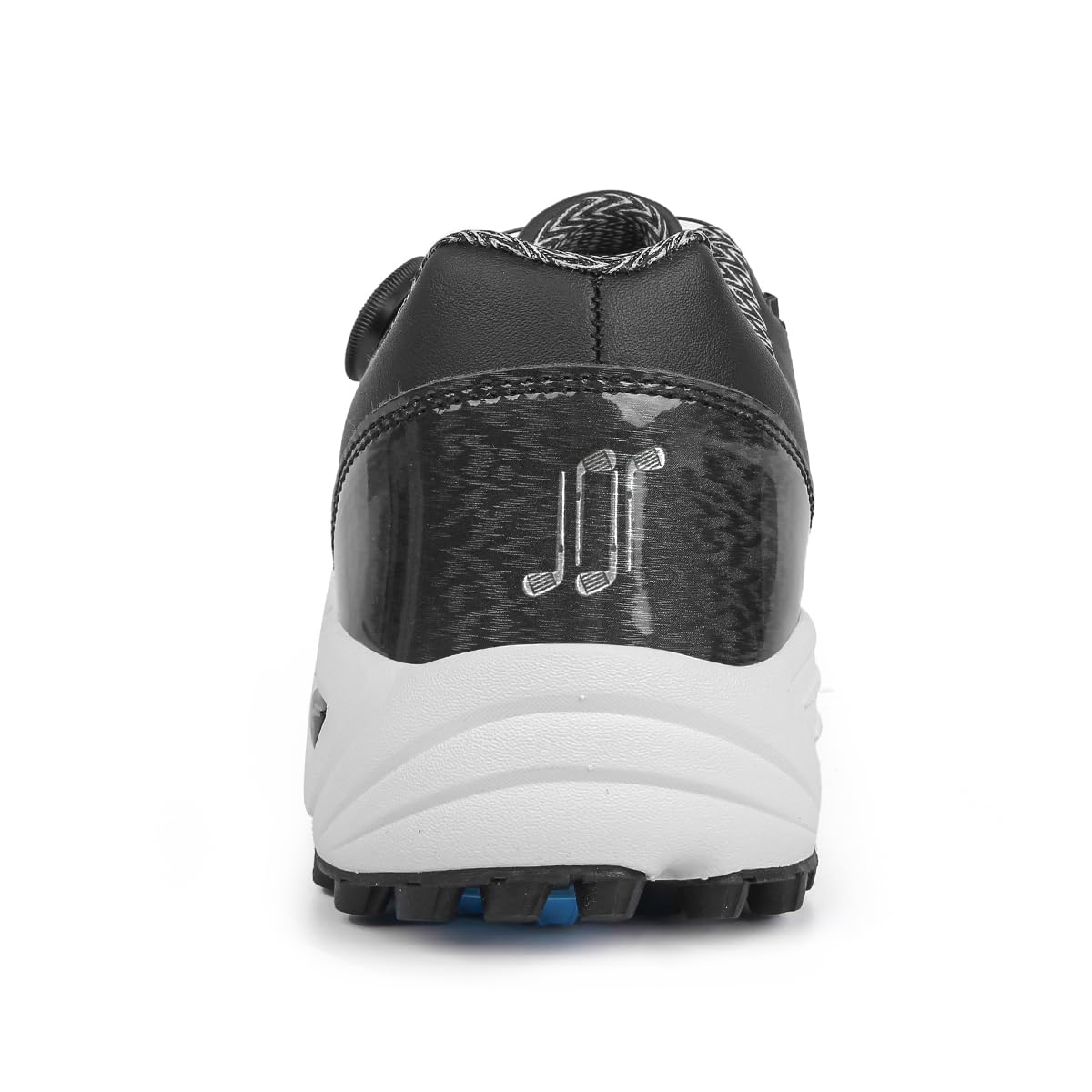 BLBK Zapatillas de golf para hombre con sistema de encaje