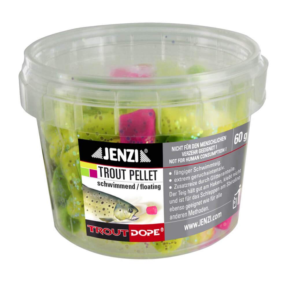 Jenzi pstrągi formowalne, wielokolorowe