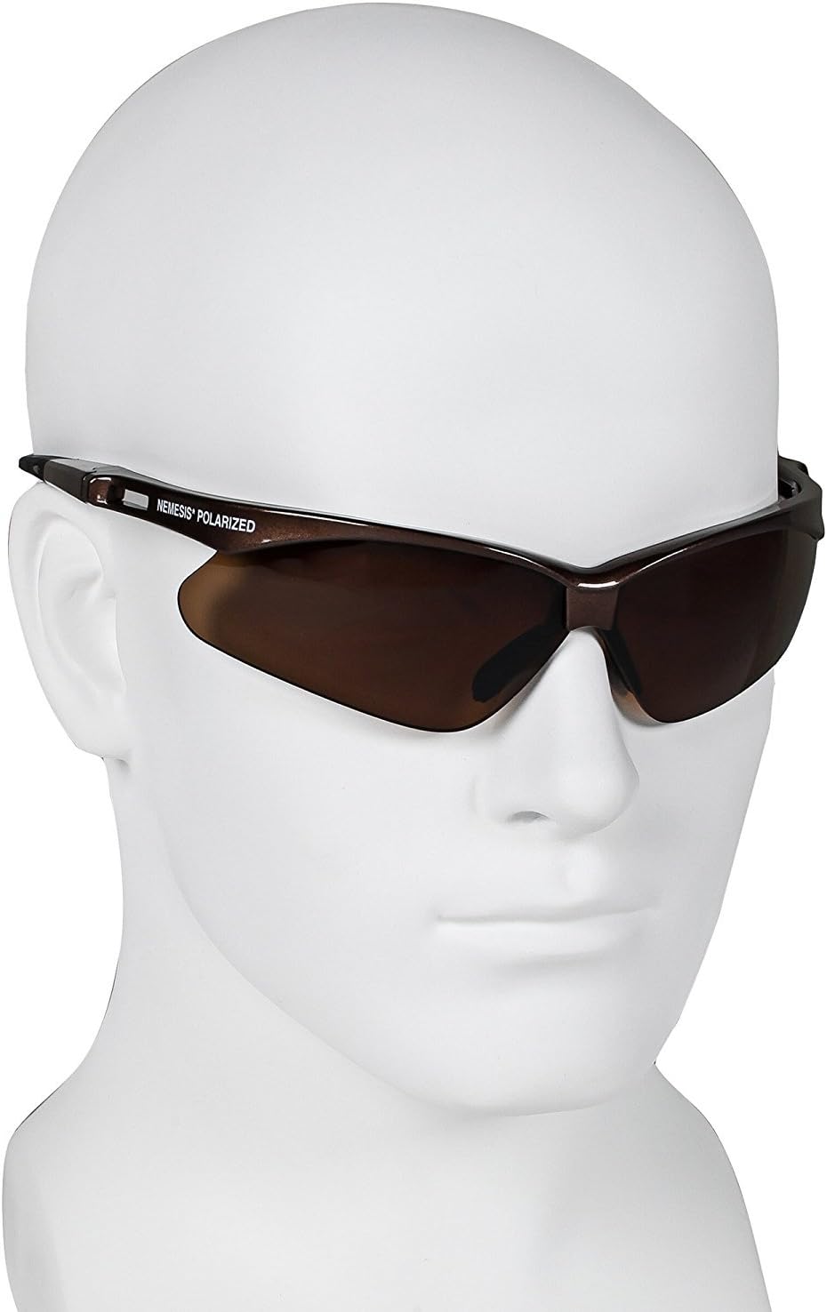 🔥 Hot Deals Jackson Safety V30 Nemesis Polarized Safety Glasses (2, Brown Frame with Polarized Brown Lens)