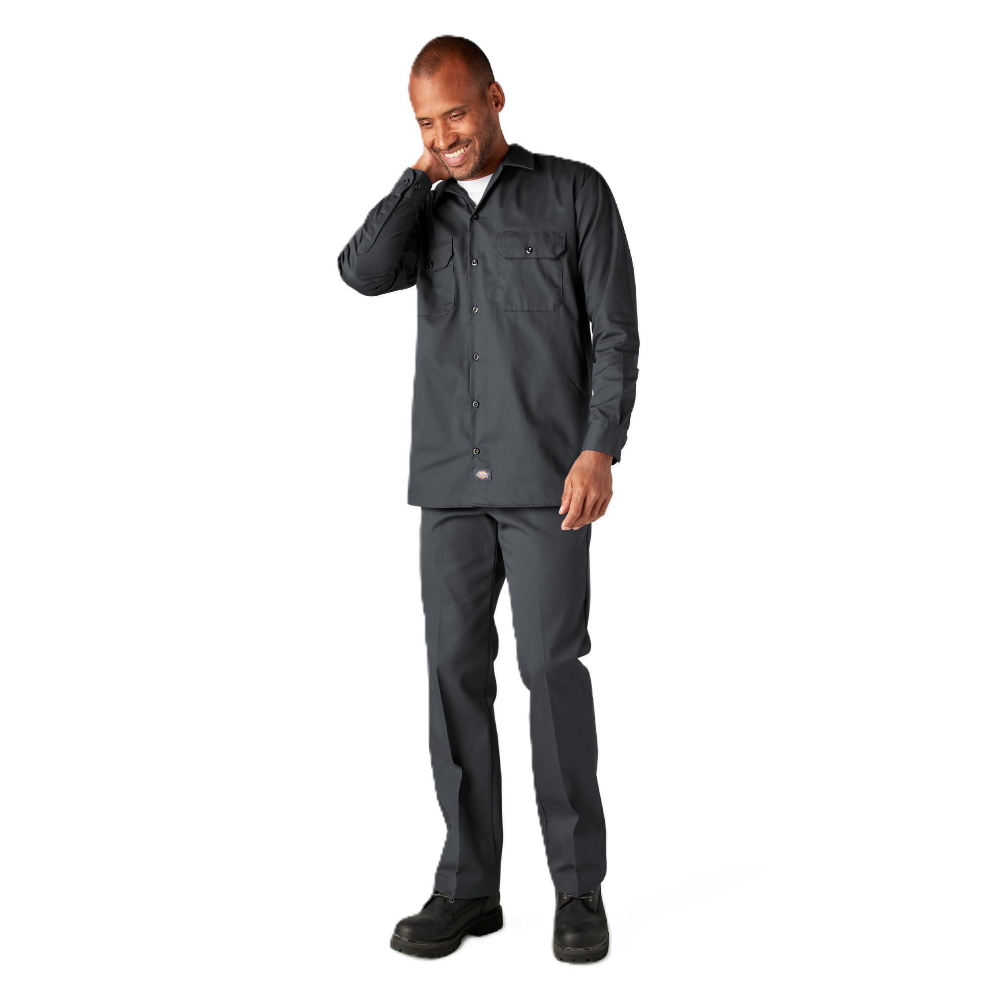 Men's Big-Tall Long Sleeve Work Shirt