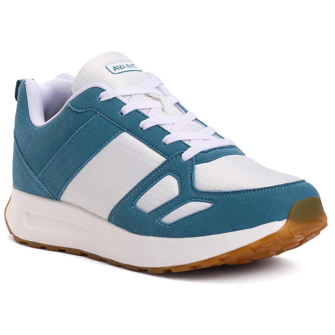 AVANT Mens Waffle Pro Sneaker Shoes- Soft Cushioned Insole, Slip-Resistant, Dynamic Feet Support, Arch Support & Shock Absorption, Trendy, Casual Footwear (AVMSH164CL01UK6_Green_UK6) (B0D512YS9D) Amazon Price History, Amazon Price Tracker