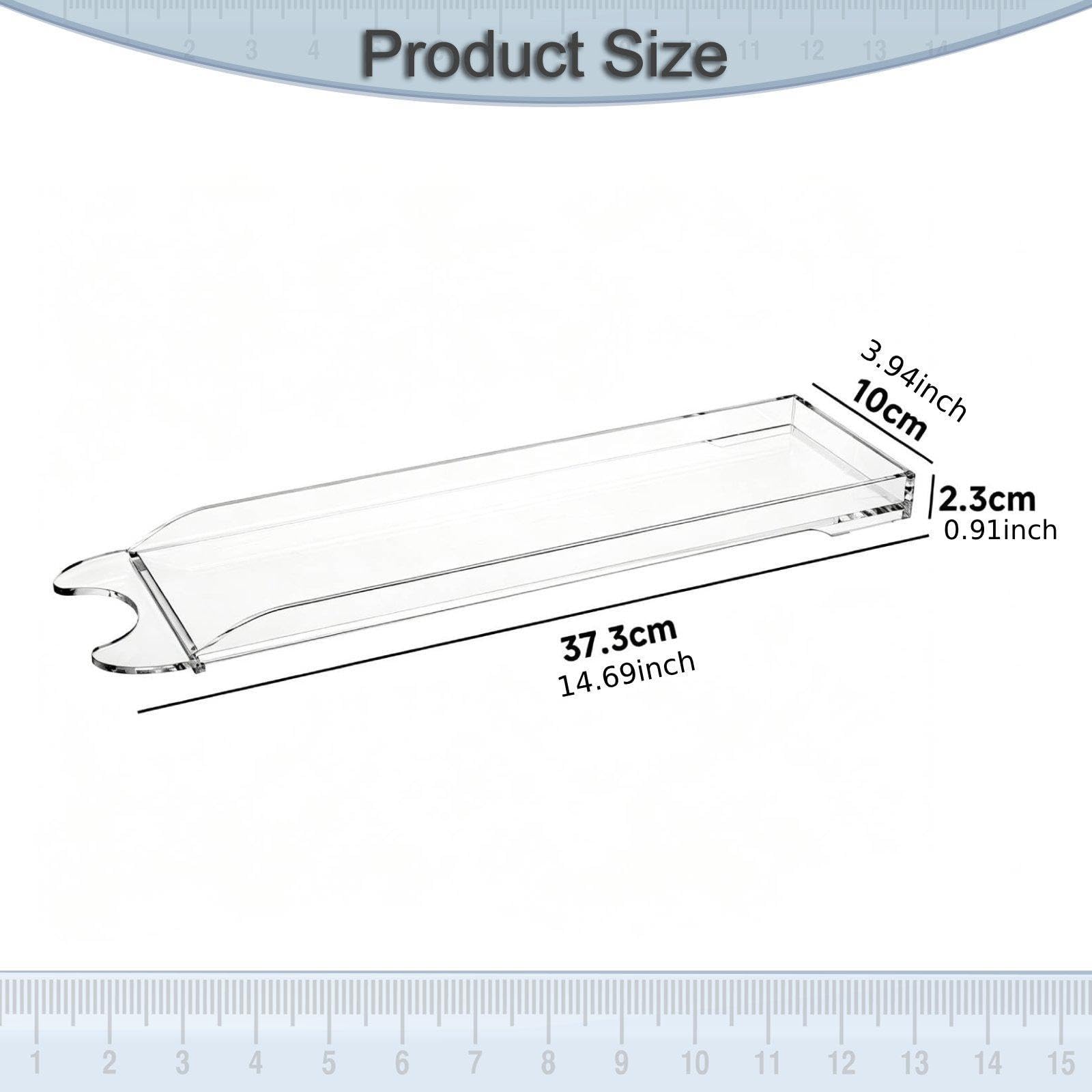 perfk Base per Vassoio, Supporto Decorativo in Acrilico Resistente Al Vassoio per Briciole, Ideale per Piani di Lavoro, Cucine E