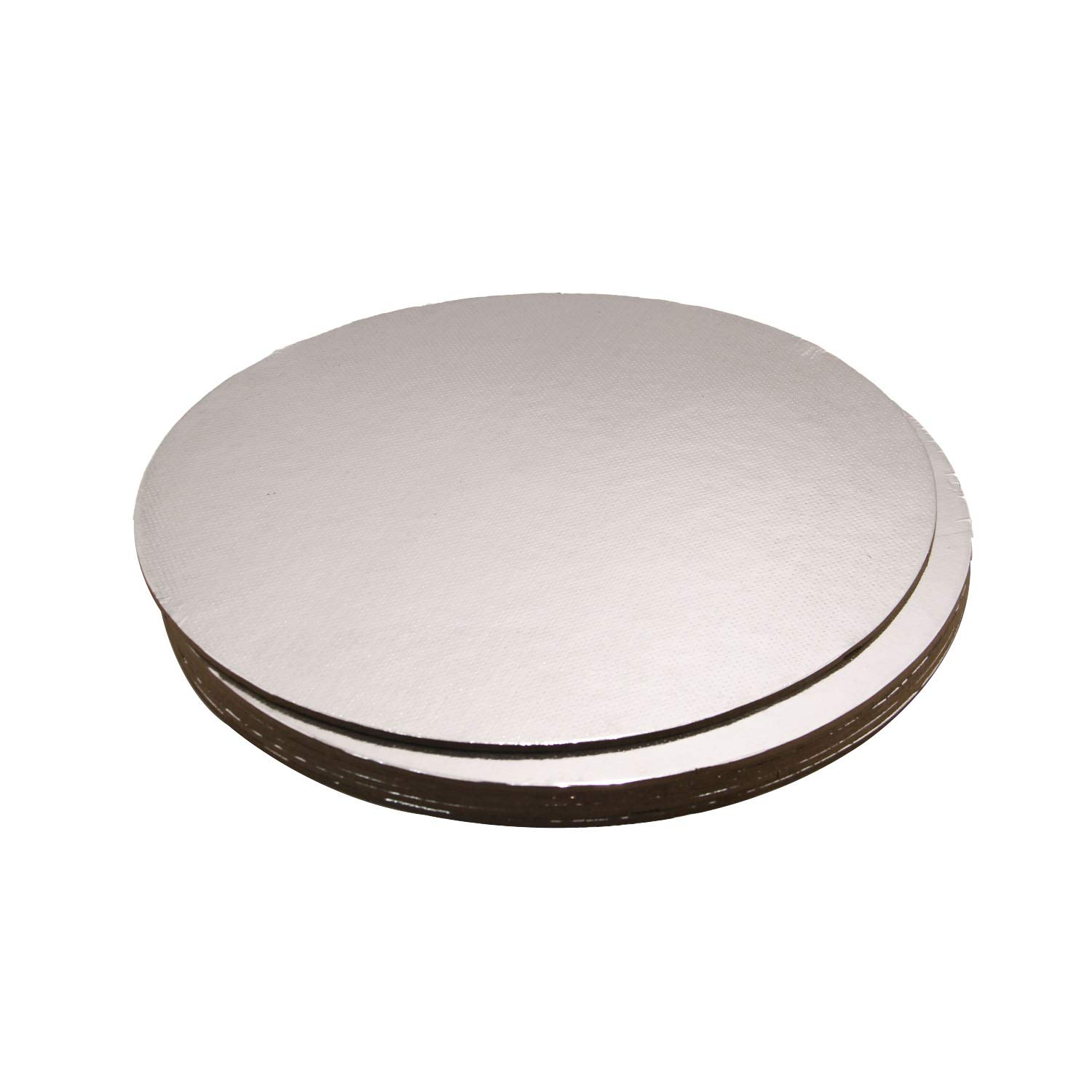 Aumni Crafts Fresh Cream Cake Board Stand Bases (Pack of 3) for 4 and 5 KG Cakes Round 15 Inch