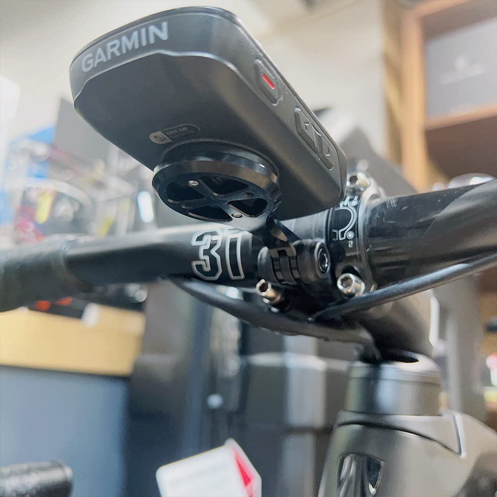 Cestbon Support combiné de Guidon de vélo Avant pour Garmin Edge Wahoo Elemnt Bryton Rider Stages Dash Hammerhead Camp avec Cervelo Trek Bontrager Blendr BMC ICS Cannondale C1 (Pas d'adaptateur)