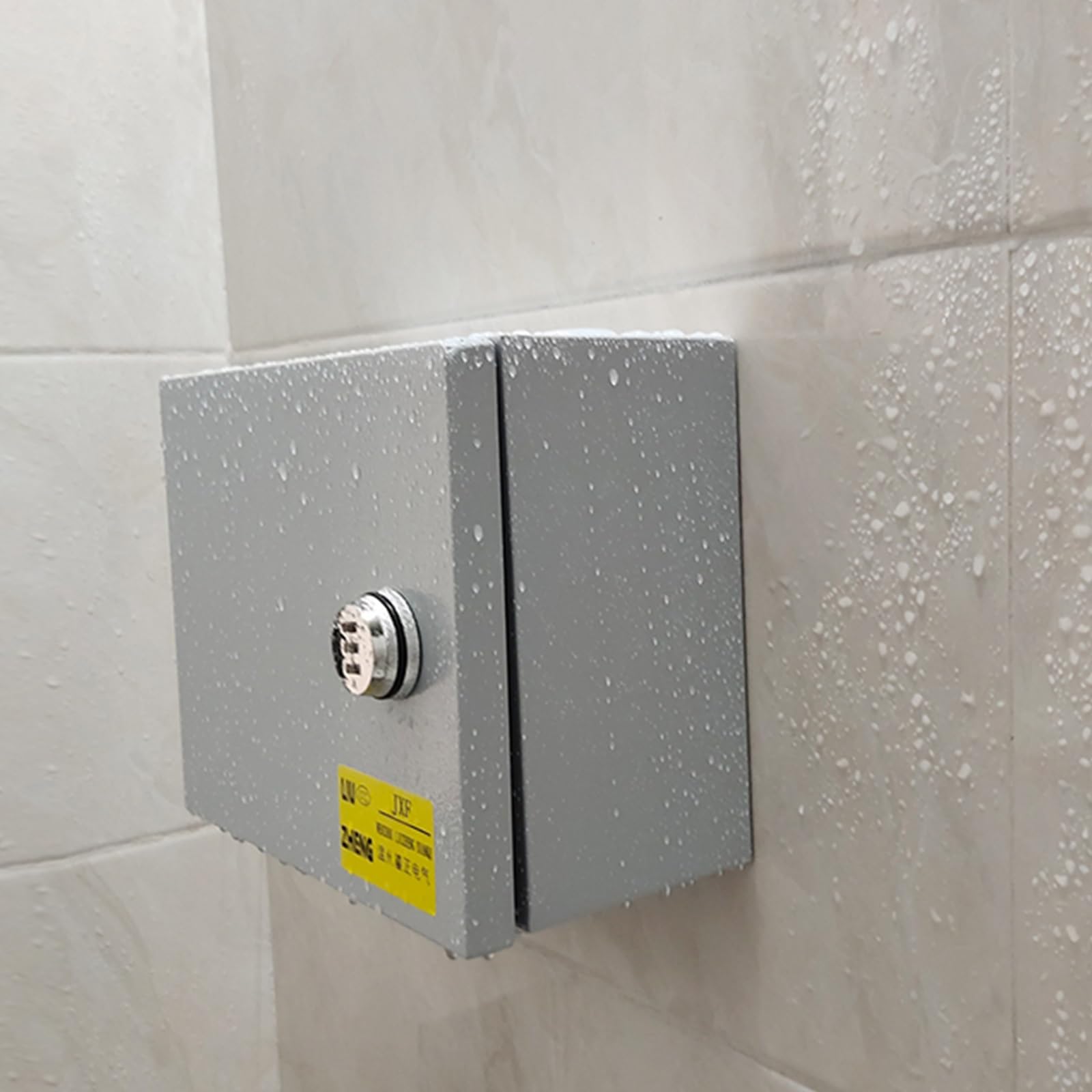 Scatola Elettrica Resistente Alle Intemperie for Esterni, Scatola Di Giunzione Elettrica In Acciaio Inossidabile, con Blocco Di Sicurezza(25x12x20cm/9.8x4.7x7.9in)