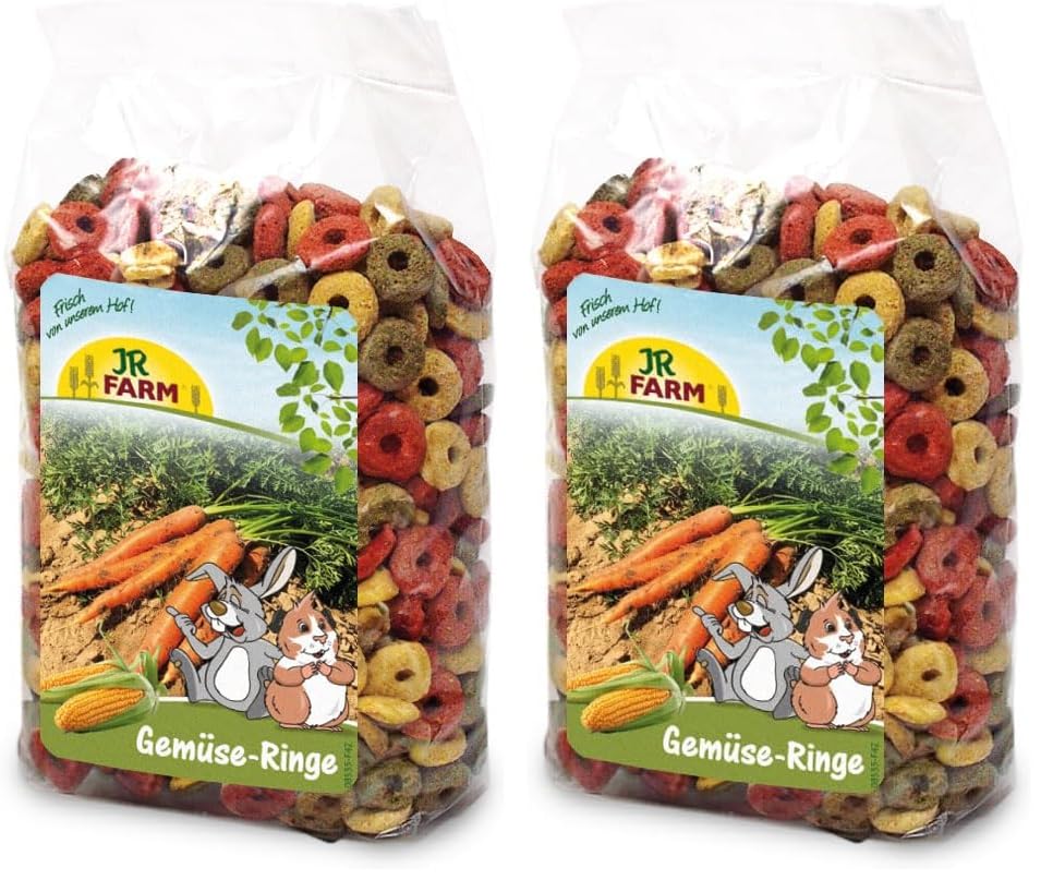 JR Farm Gemüse-Ringe 200 g (Packung mit 2)
