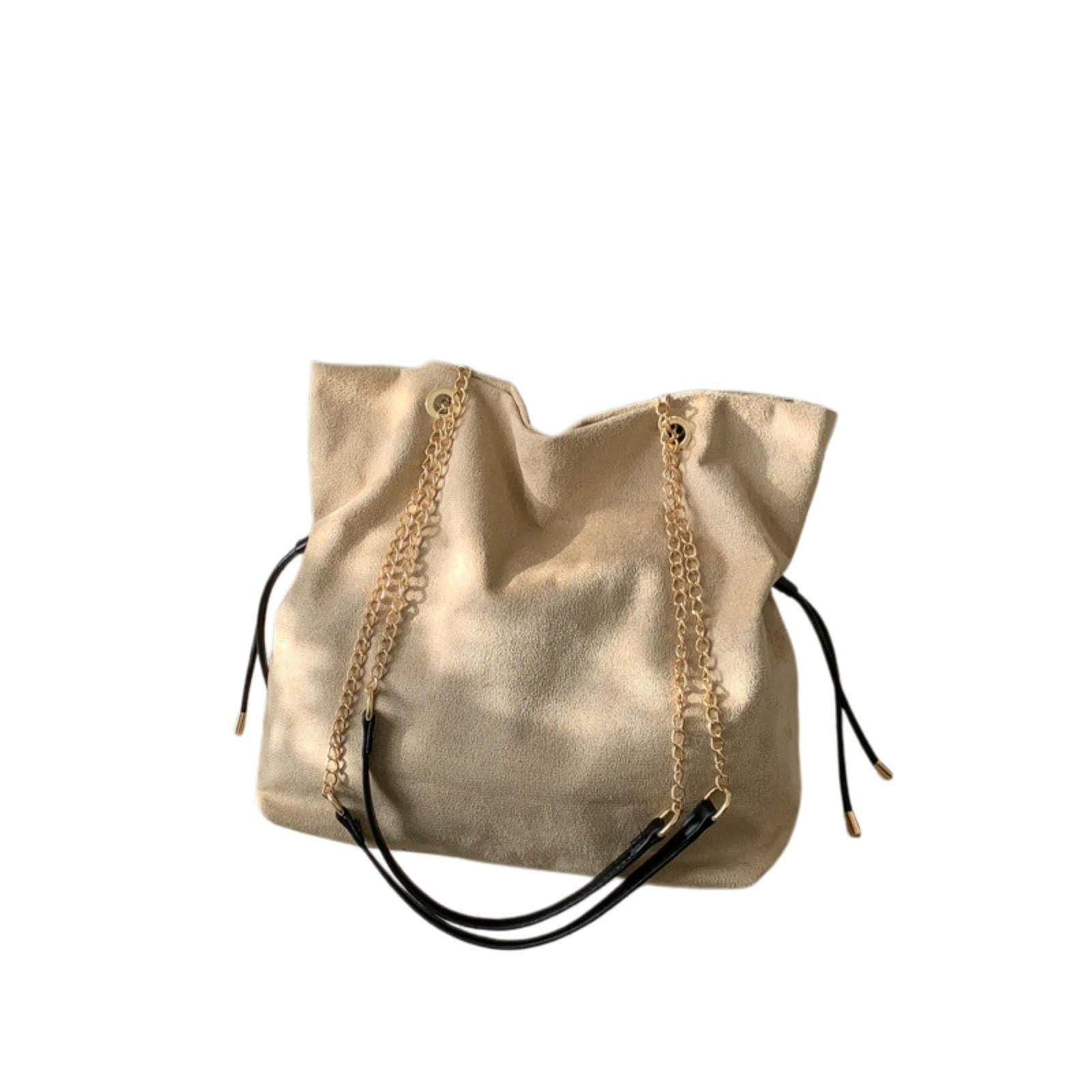 CYUCHENC crossbody bag Large-capacity, Fashionable, Versatile, Simple, Casual, One-shoulder Handheld Tote Bag-khaki