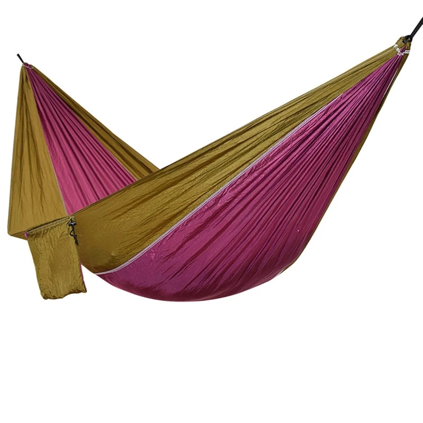 Hamak ogrodowy Krzesło do namiotu hamakowego do huśtawki z plecakiem z 2 mocnymi paskami do zawieszania na ganek w ogrodzie przydomowym (kolor: fioletowy, rozmiar: 230 x 90 cm)