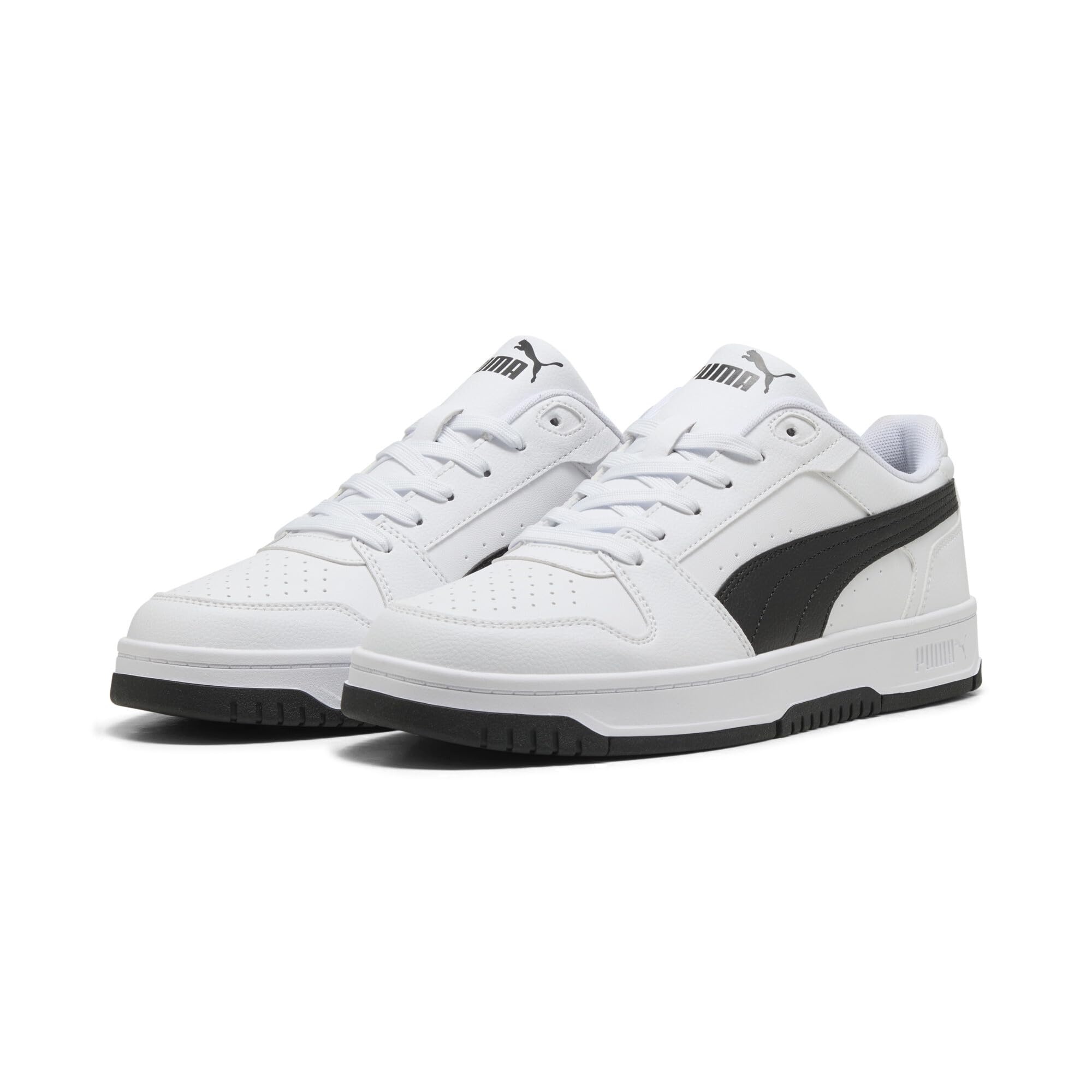 Puma Unisex Rebound Slam Lo Sneaker, Puma Weiß Puma Schwarz, 39 EU