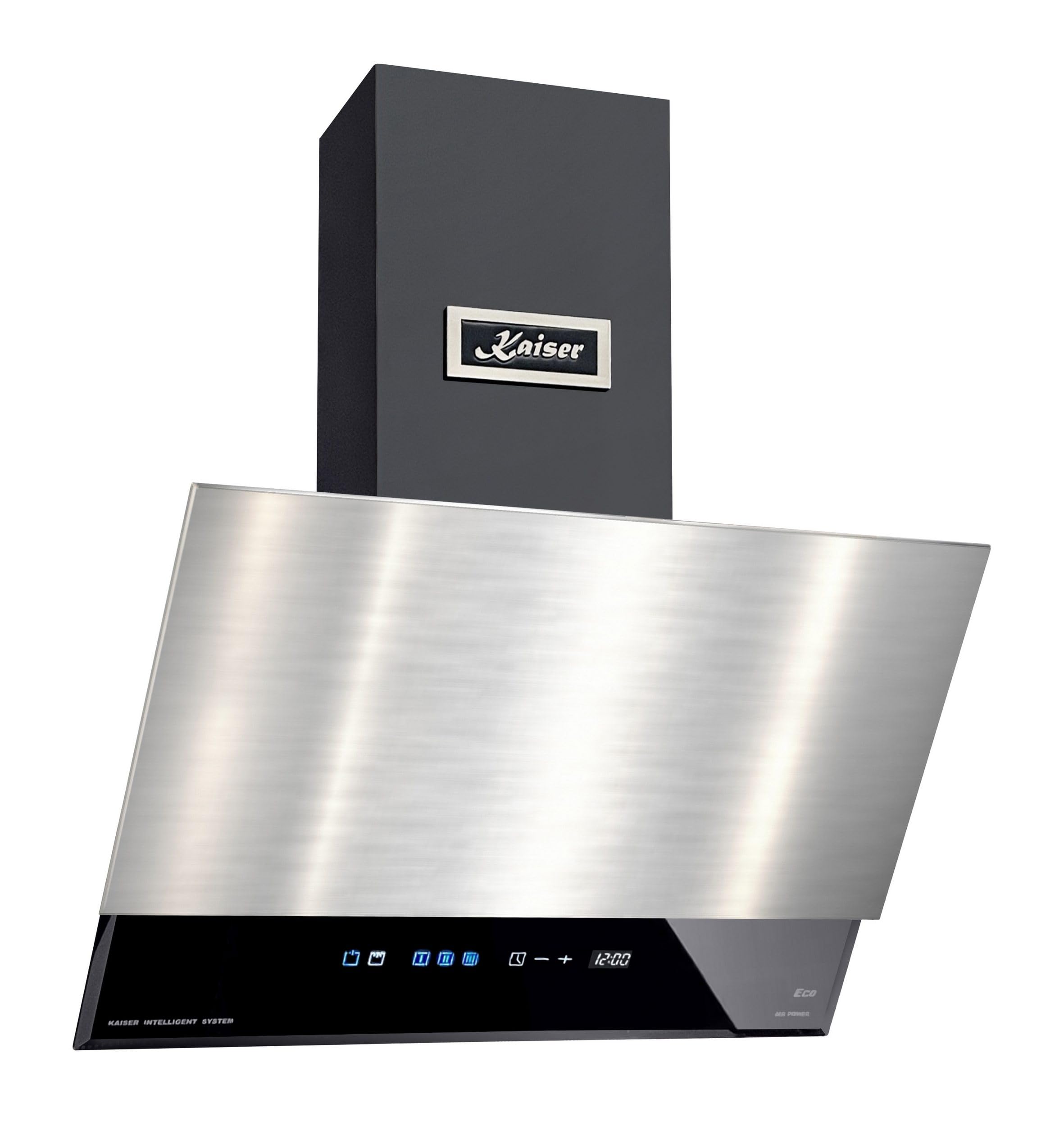 Kaiser Zestaw piekarnika 60 cm autark EH 6306 N R+ KCT 6105 FI+AT 6410 piekarnik do zabudowy 86 l z AirFryer, 15 funkcji, wyświetlacz LED, płyta indukcyjna 60 cm z boosterem, okap kuchenny 60 cm, 1250