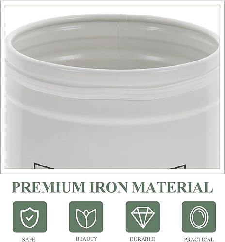 Miniatura 5 de Luxshiny Recipiente de lata de té, café, té, azúcar, harina, recipiente de metal para almacenamiento de alimentos para hojas sueltas, té, café,