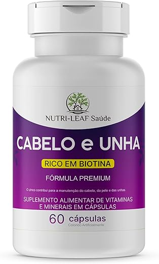 NUTRI-LEAF Biotina para Cabelo e Unha