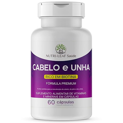 NUTRI-LEAF Biotina para Cabelo e Unha