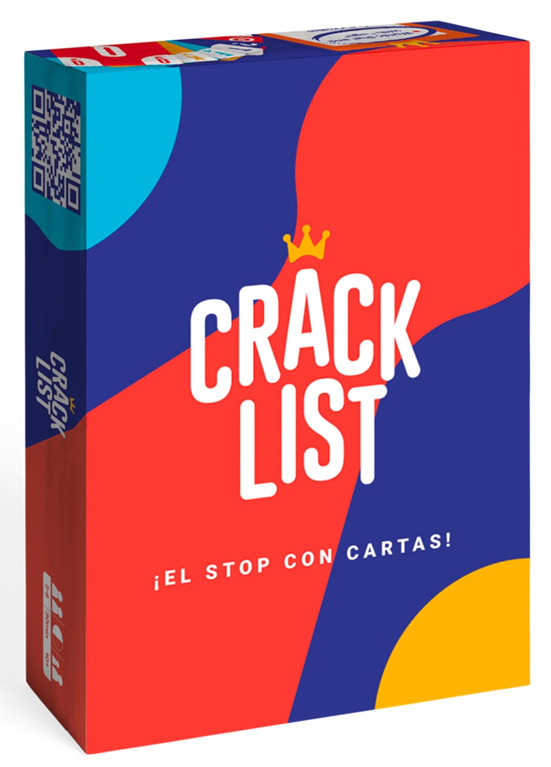 CRACK LIST I Juego de Mesa Familiar I Juego de Cartas I De 2 a 10 Jugadores I para niños Mayores de 10 años y Adultos I Duración Media: 30 min I Juego con Amigos y Familia I Español