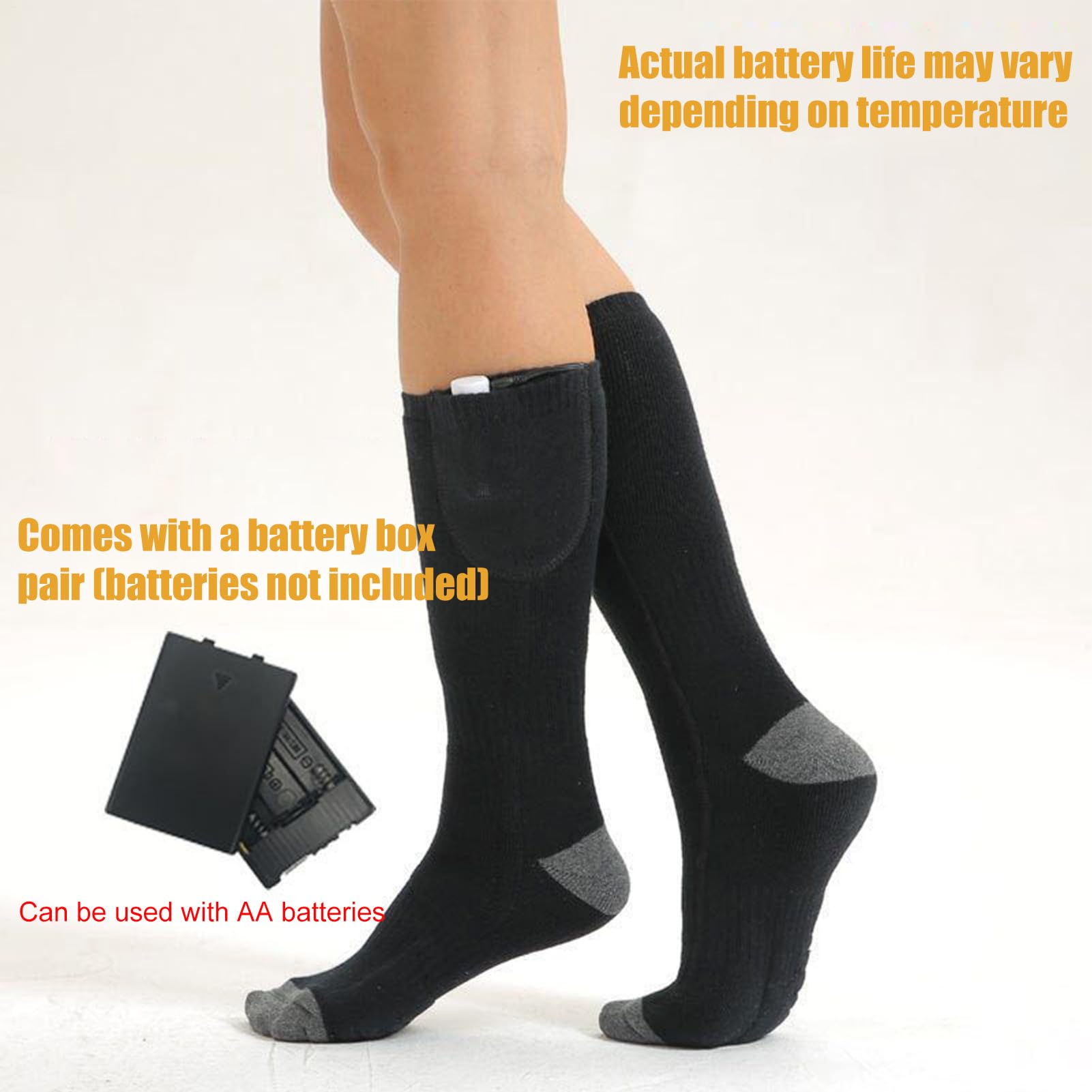 Beheizbare Socken Warmer, Waschbarer, Bequemer Fußwärmer