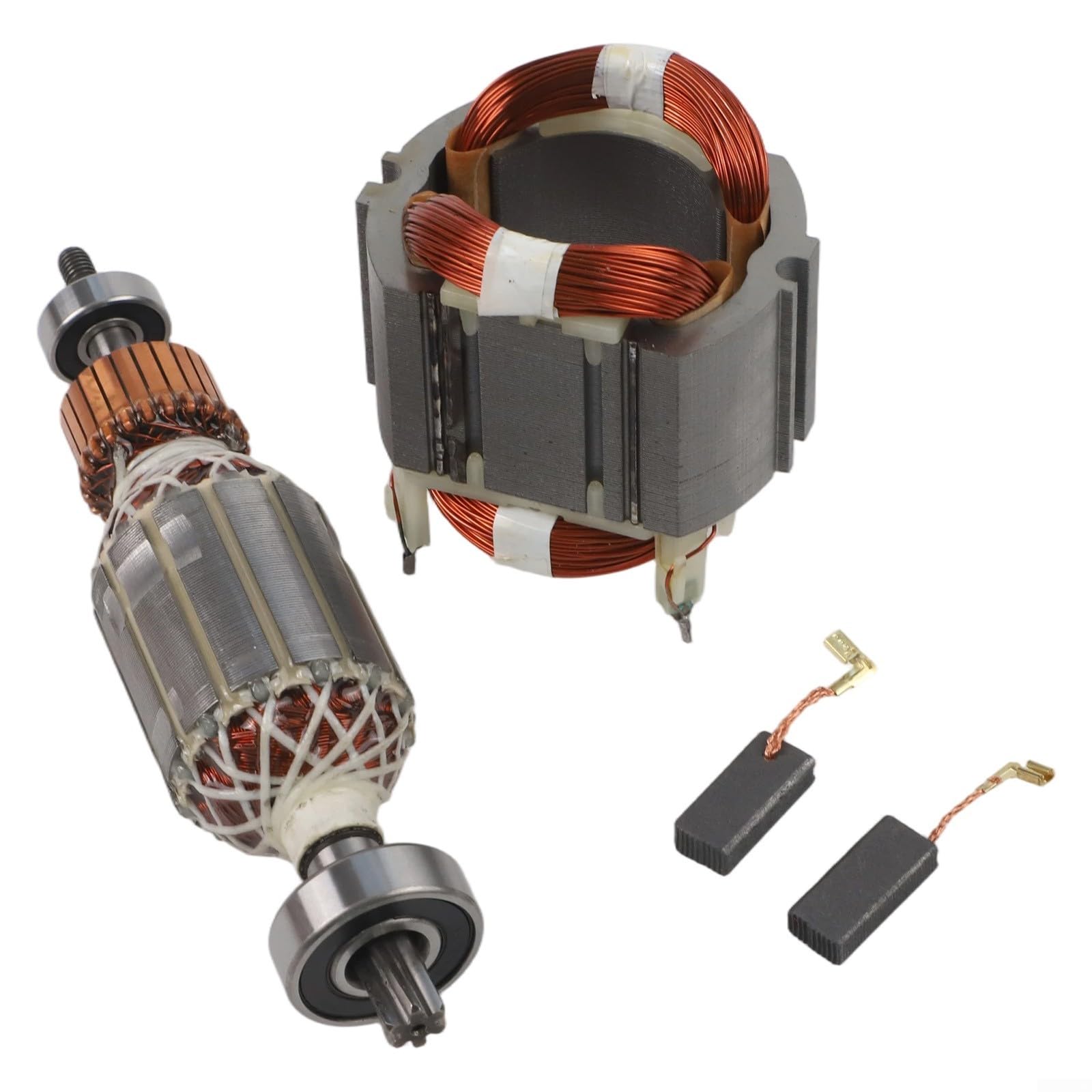 Set di spazzole di carbone per statore del rotore per Makita-HR4001C/HR4010C/HR4011C, ricambio per utensili elettrici, codice articolo 5138884/6257586