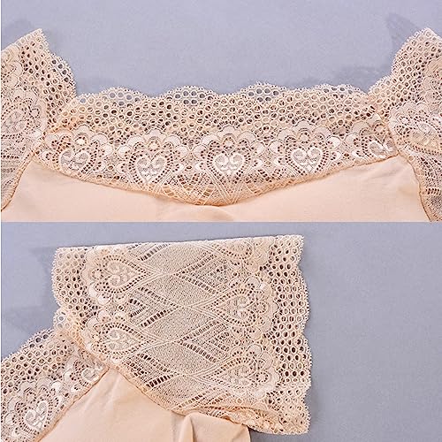 Image of DRESHOW Lace Bralette Tank Tops Wireless Bra Lace Crop Top Removeable Pads Yoga Sports Bra Undershirt for Women & Teens