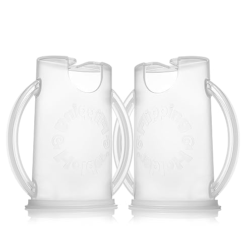 Miniatura 9 de Recipiente para mezclar, recipiente para bolsas de comida y jugo 2 en 1, hecho en EE. UU. Bolsa de comida a prueba de golpes