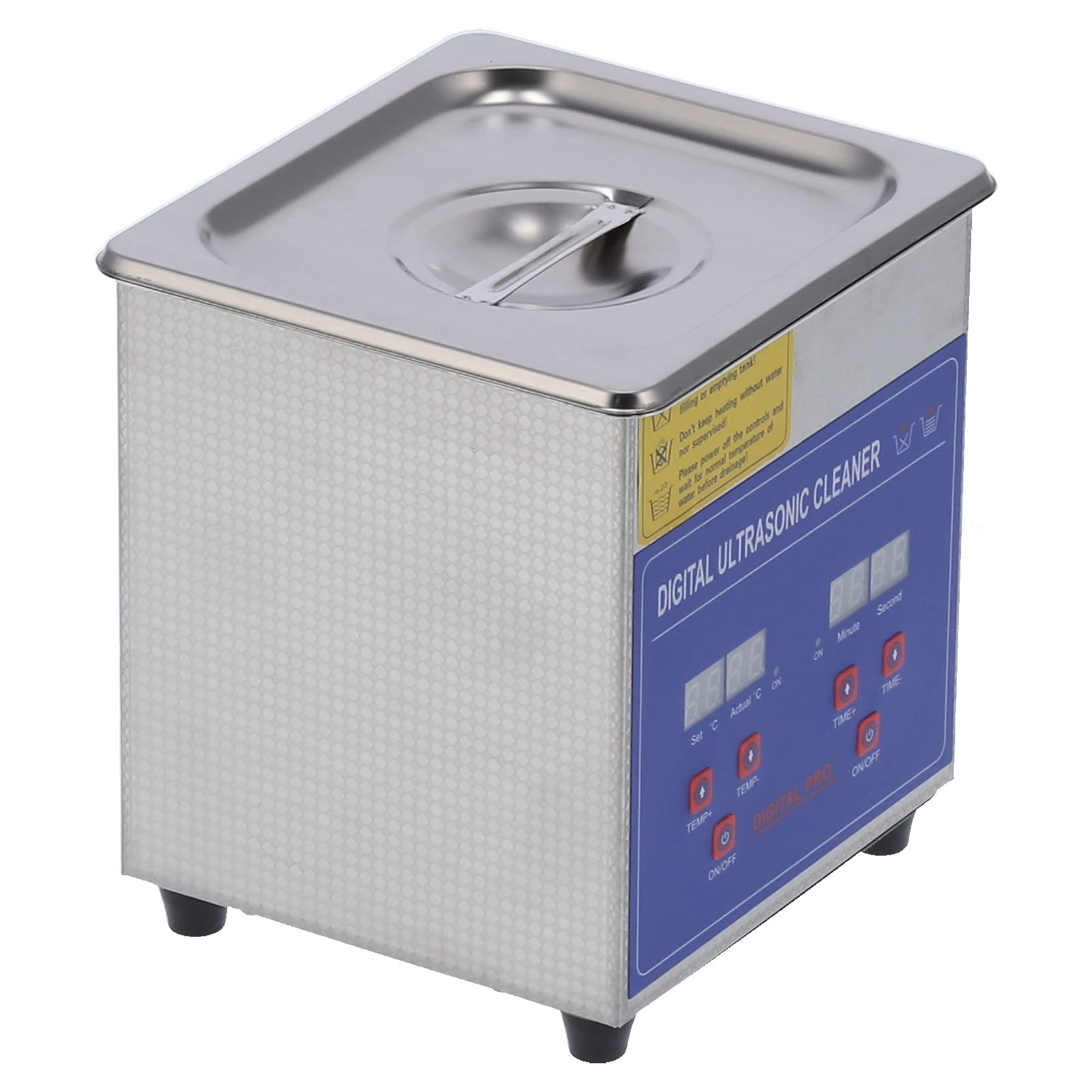 Limpiador Ultrasónico, MH-009S 1.3L 40kHz con Temporizador de Calentamiento