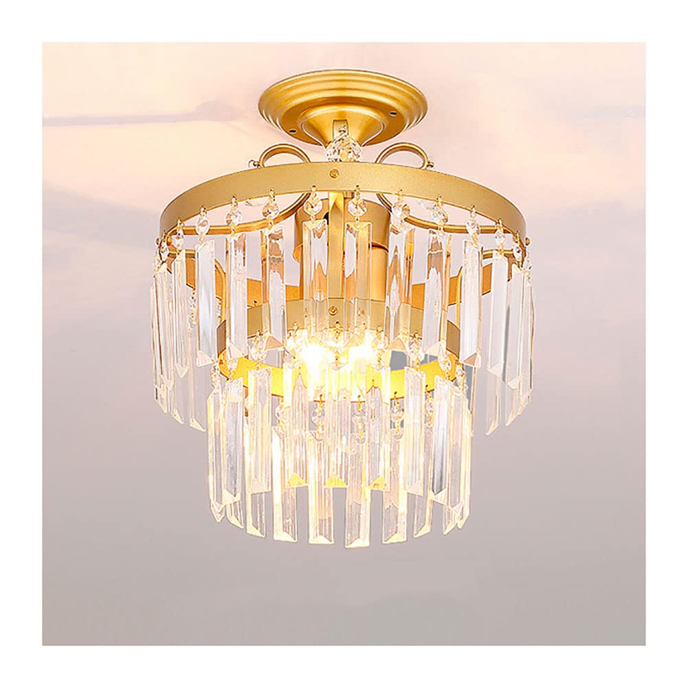 Plafonnier encastré d'exception lustre en cristal design géométrique noir