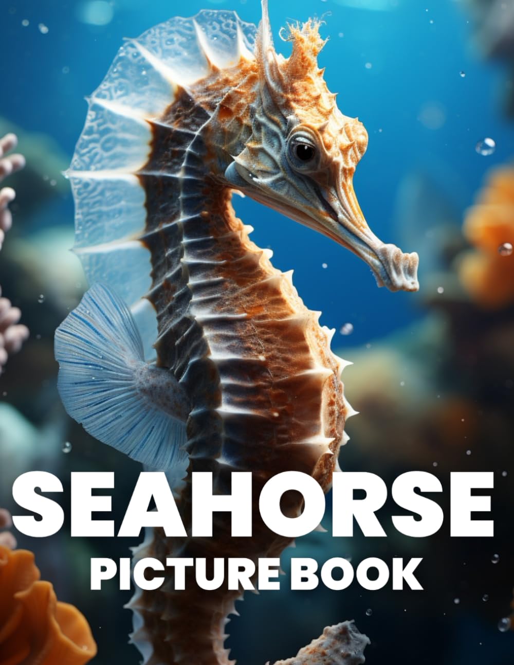 Seahorse Picture Book: Discover the Delicate Beauty of Seahorses Through 100 Captivating Photographs