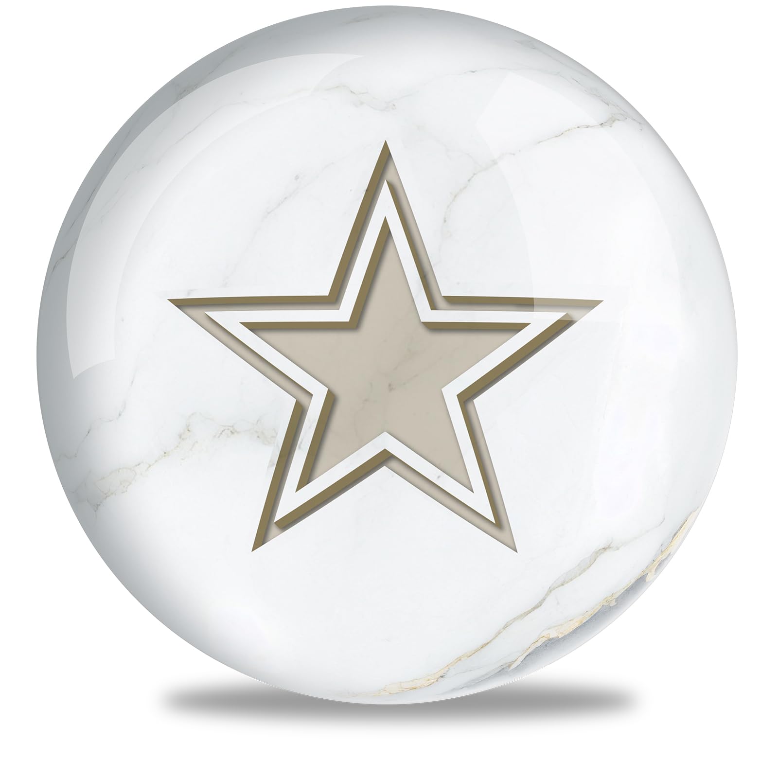 On The Ball Bowling NFL Marble Dallas Cowboys 14#