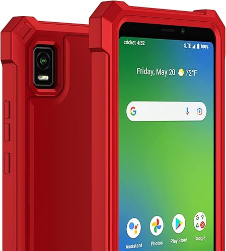 Miniatura 8 de Ailiber Funda de teléfono para ATT Calypso 3 ATT Calypso 3U328AA con protector de pantalla protección de estructura de doble capa parachoques de TPU