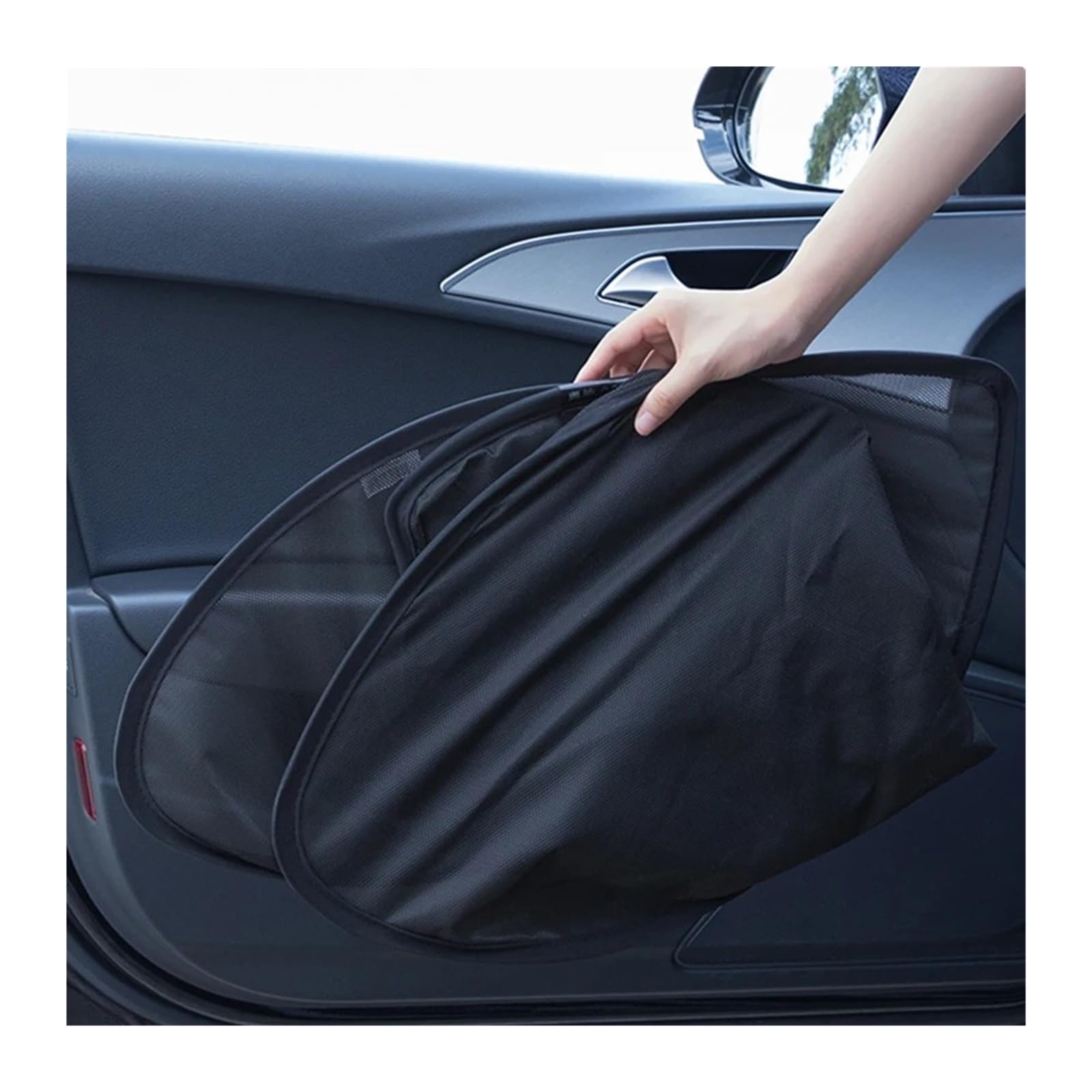 Parasol Ventanilla Coche Parasol para Parabrisas Delantero Y Trasero para X5 E70 2007-2013 Malla para Ventana Lateral De Verano Parasoles(4piece Side)