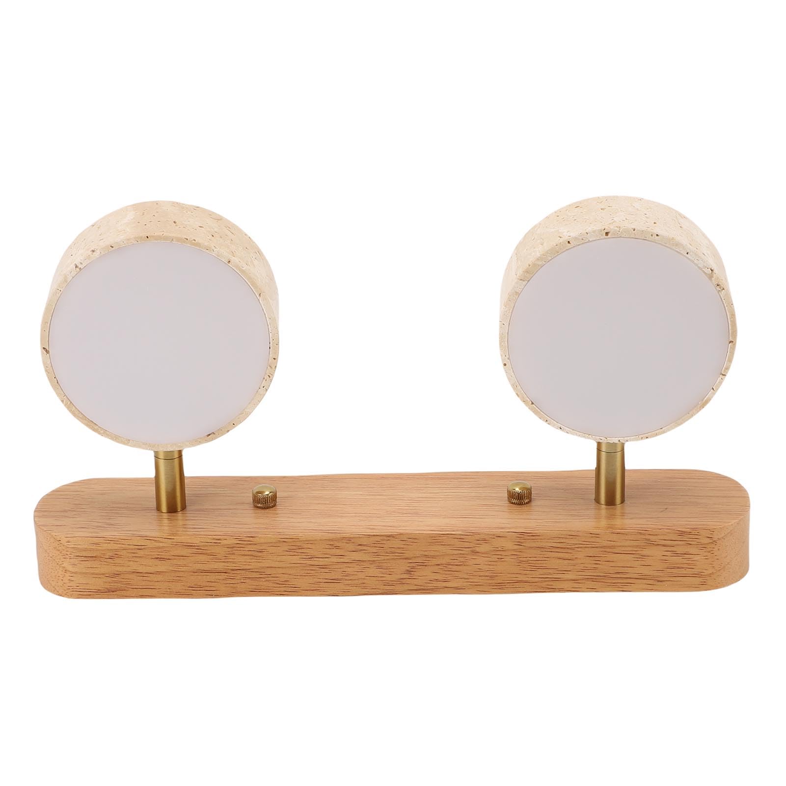 Aramox Lampada da Toeletta per Bagno, Applique a LED in Pietra Naturale
