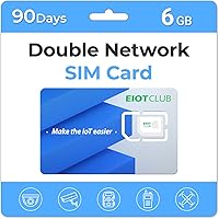 Vista 1 de EIOTCLUB Tarjeta SIM prepagada 5G/4G LTE - Compatible con redes nacionales para dispositivos IoT desbloqueados