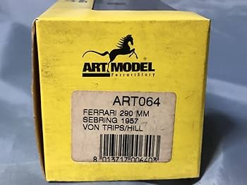 Amazon | ARTモデル製 フェラーリ 290 MM No14 赤 1957年 1/43