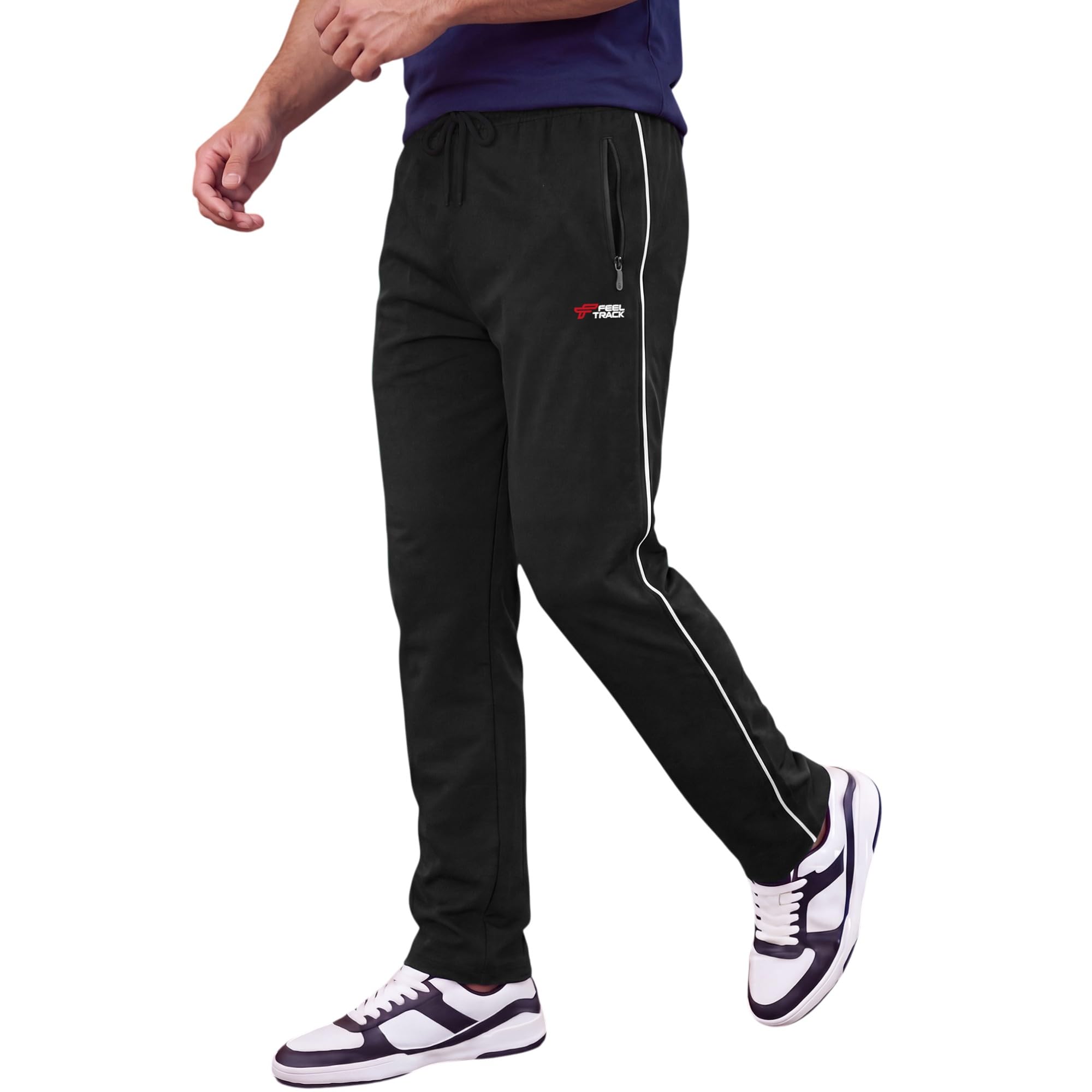 Men's Regular Fit Track Pants-image-46