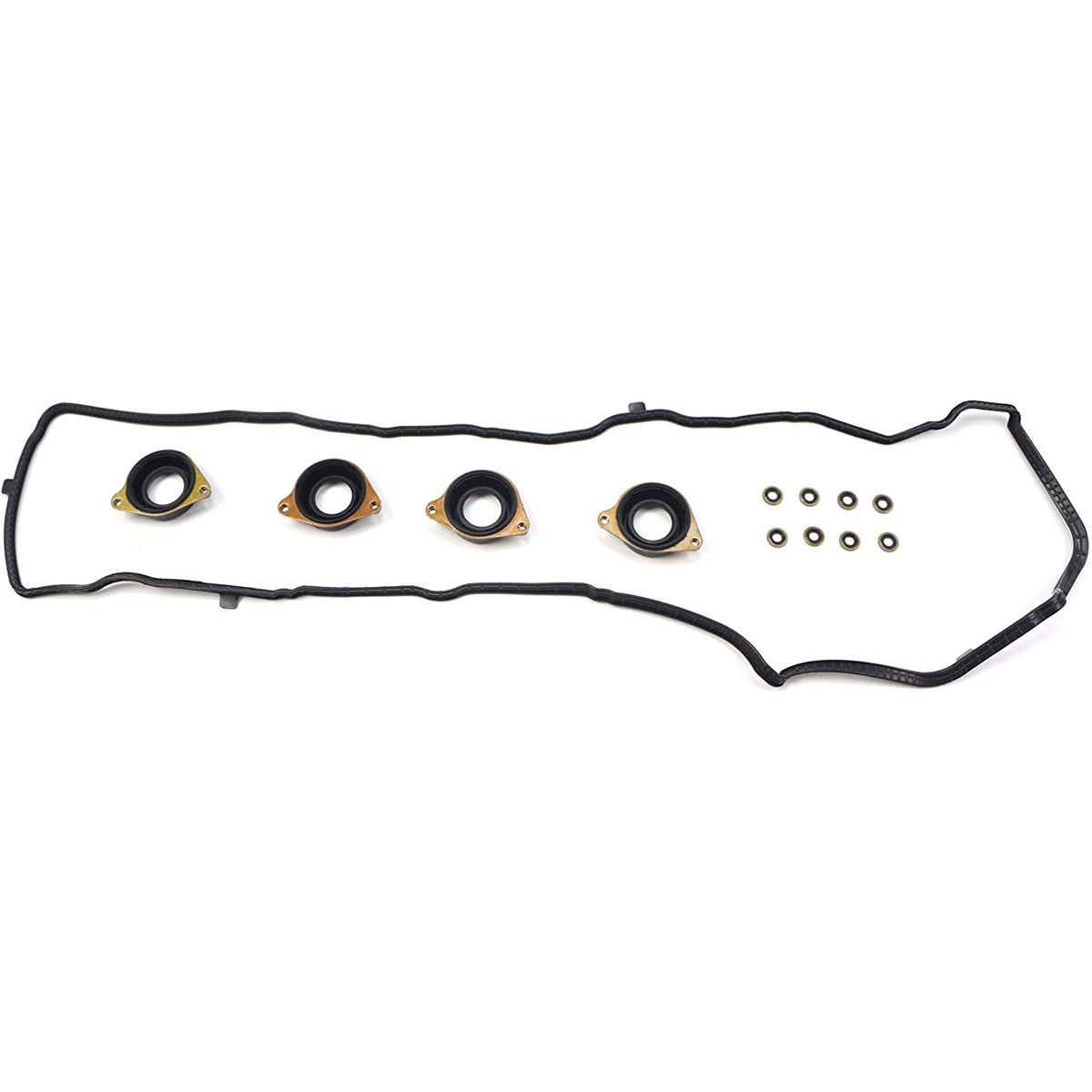 AUCERAMIC VS50614R Juego De Juntas De Tapa De Válvula Para Honda Accord 2002-2015, Civic, CR-V, Crosstour, Element; Acura CSX, RSX, RDX, TSX, ILX 2.0L/2.4L Reemplazo12341RAAA00