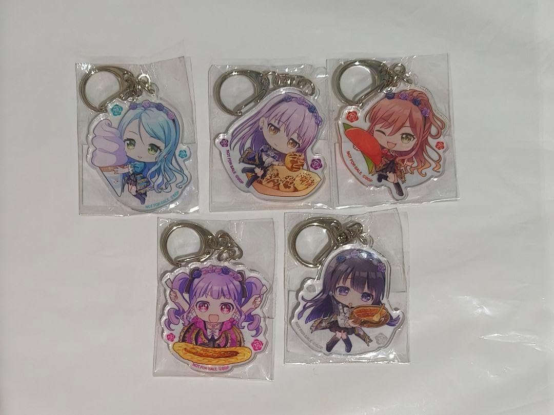 バンドリ Roselia 特典アクキー5人セット 5th☆LIVE】BanG Dream! 5th