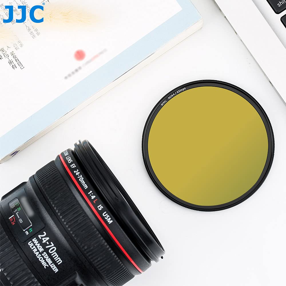 Verstellbarer Neutraldichtefilter JJC Variabler ND-Filter 72 Mm (ND2 Bis ND2000) | Für Landschaftsfotografie Variabler Neutraldichtefilter