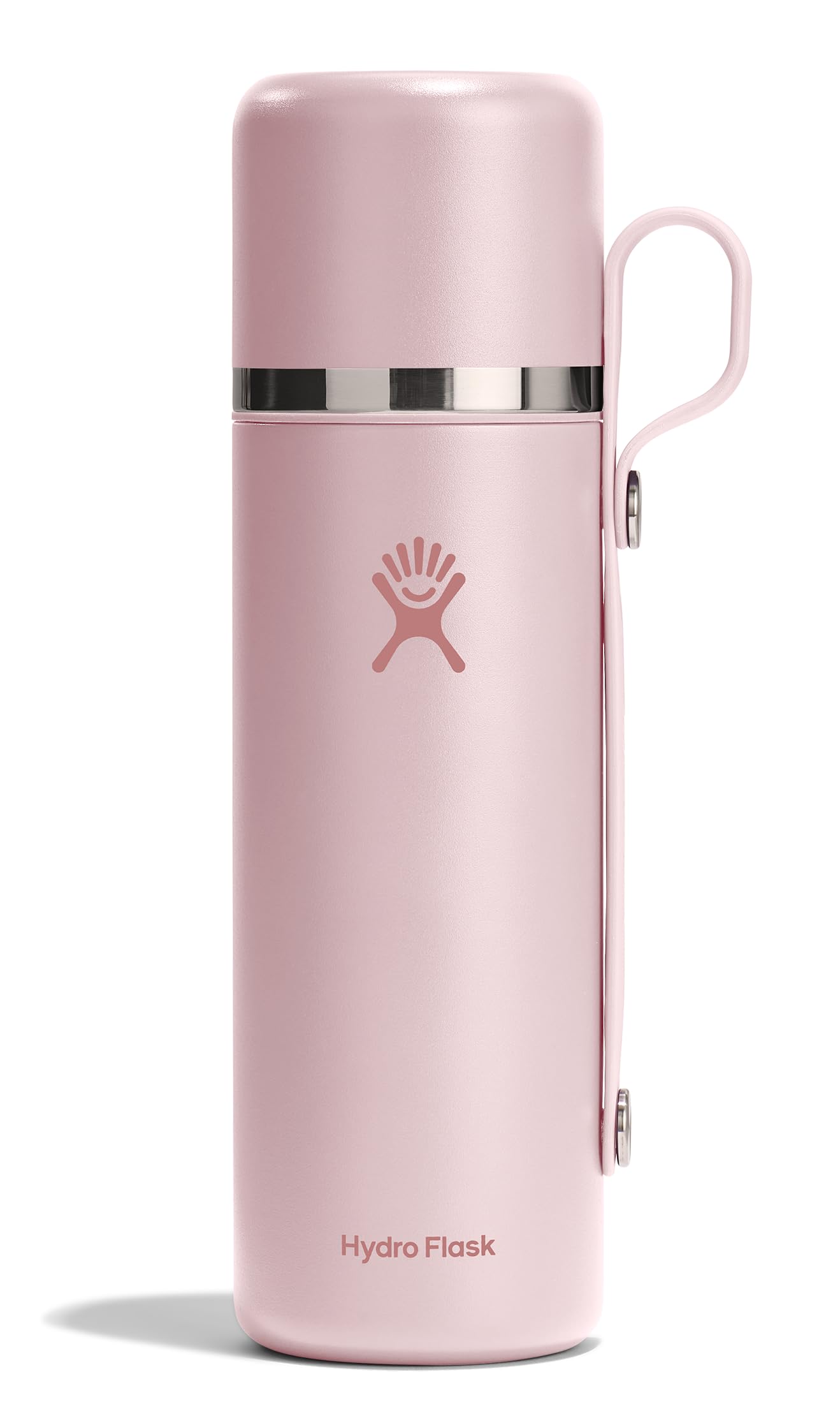 Hydro Flask Hot Flask & Cup – Insulated Stainless Steel Travel Container, 28 Oz Trillium Pink