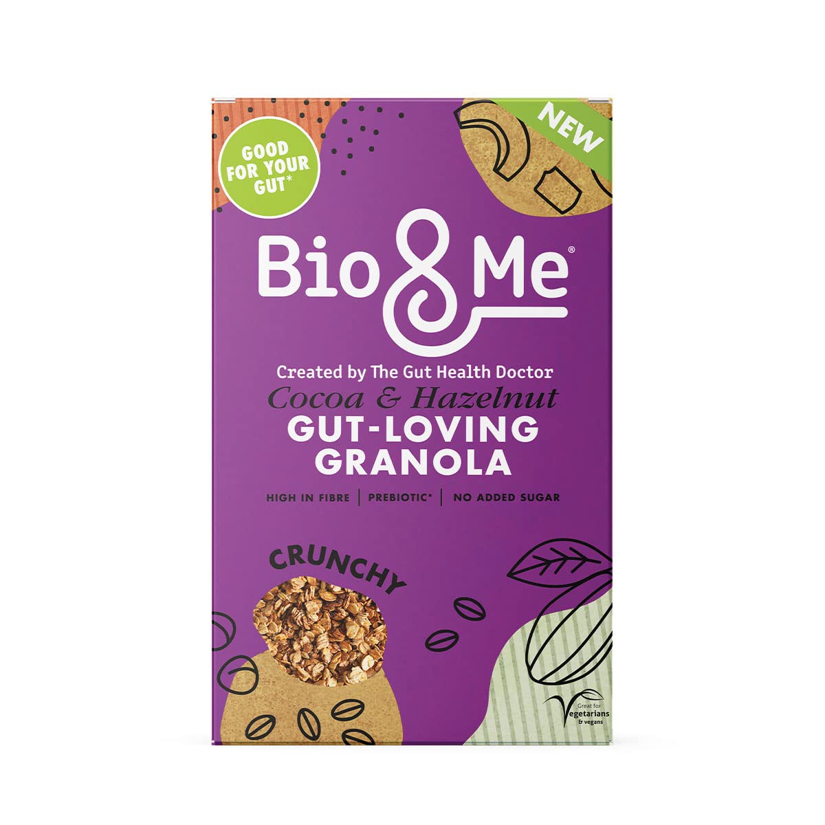 Bio&Me Cocoa/Hazelnut Granola, 360g