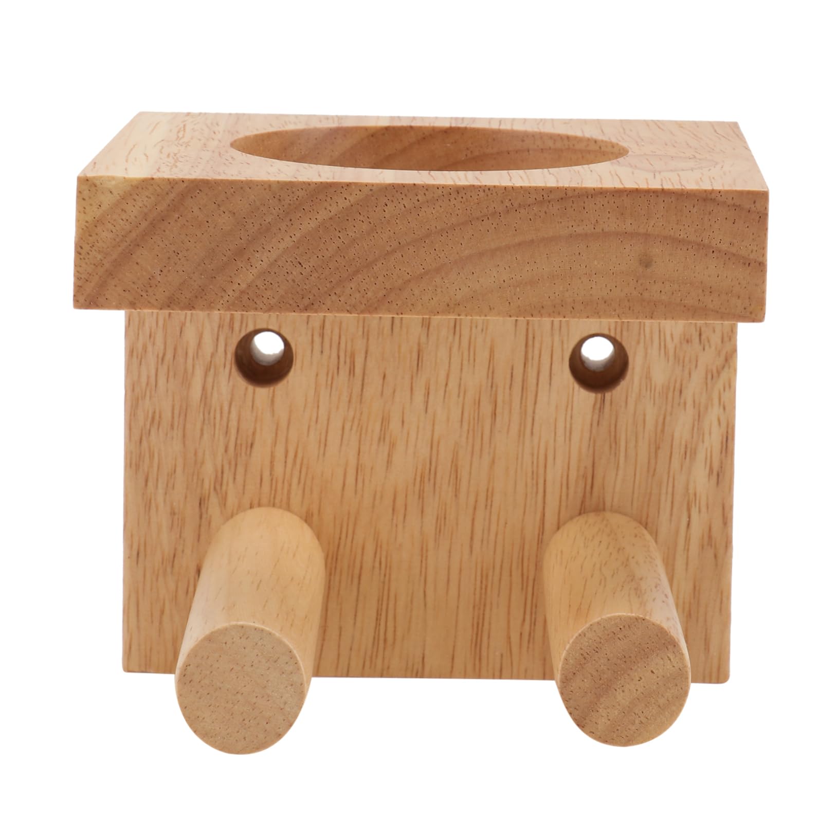 Toddmomy 1pc Wooden Baseball Bat Holder Vertical Bat Bracket Baseball Rack Display Mount Storage