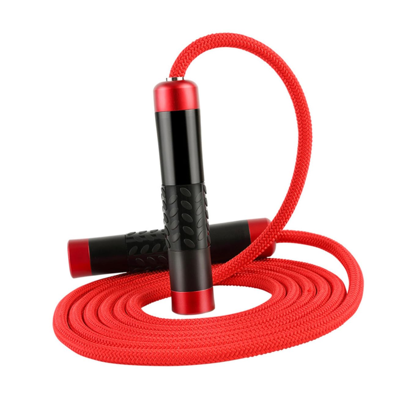 Cuerda de Saltar con Peso Ajustable para Fitness con Rodamiento Duradero y Mango Antideslizante para Entrenamiento Gimnasio y Ejercicios Cardiovasculares Casa