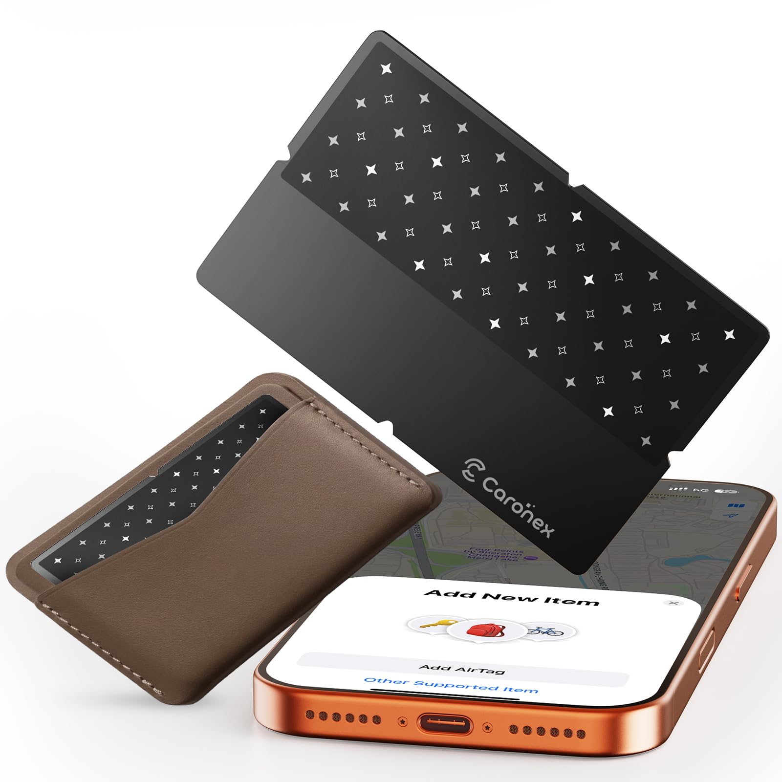 Apple AirTag Card[Apple MFi Certified] Wallet Tracker Card for Apple Find My, 5-10 Years Battery, IP68 Waterproof Item Finder for Wallet, Bag, Luggage-picture-19