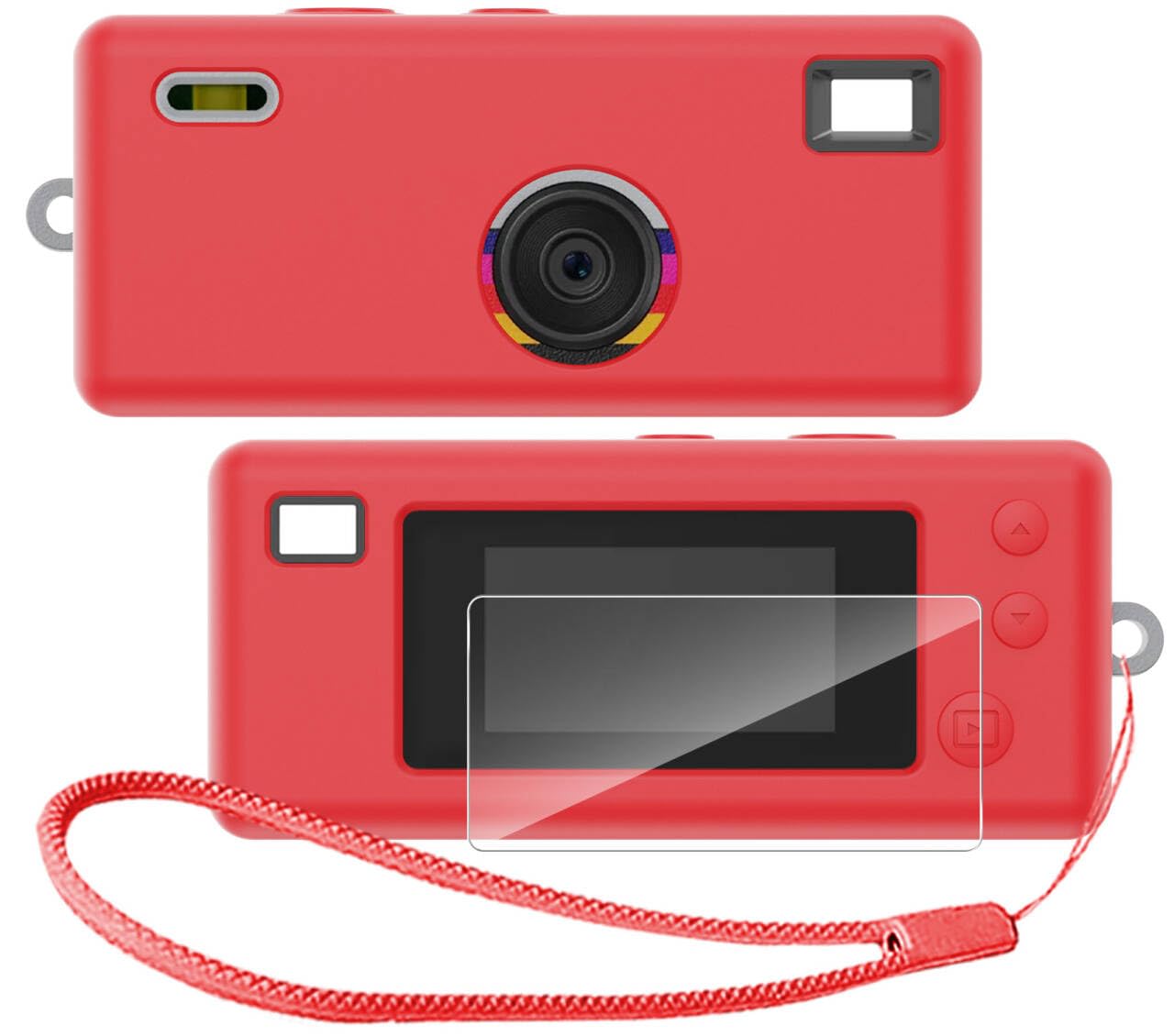 Amazon | 【1+1枚セット】For KODAK CHARMERA 対応 ケース+保護