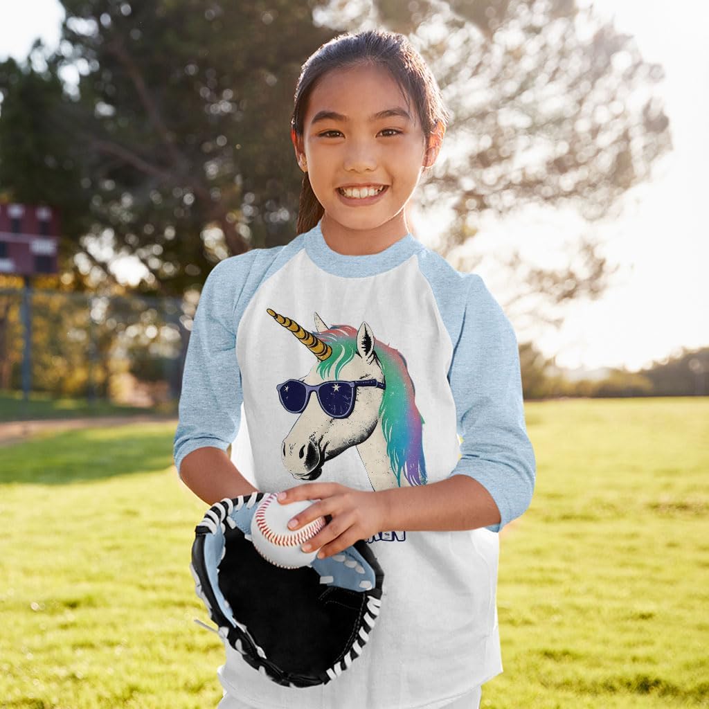 Trust Me I'm an Unicorn Kids' Baseball T-Shirt - Funny Presents - Items for Kids