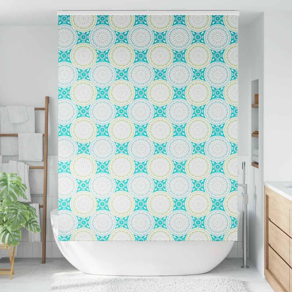 Duschrollo mit Kassette 150x240 cm Stoffbreite 146 cm, Xichuzi Spritzschutz Für Badewanne, Duschvorhang Badewanne, Badewanne Vorhang, Duschvorhang Rollo - 4015006