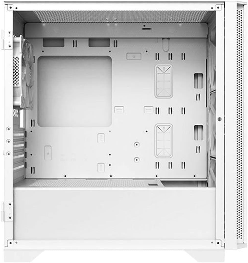Montech Air 100 ARGB, Mini-Tower, Vetro Temperato - Bianco