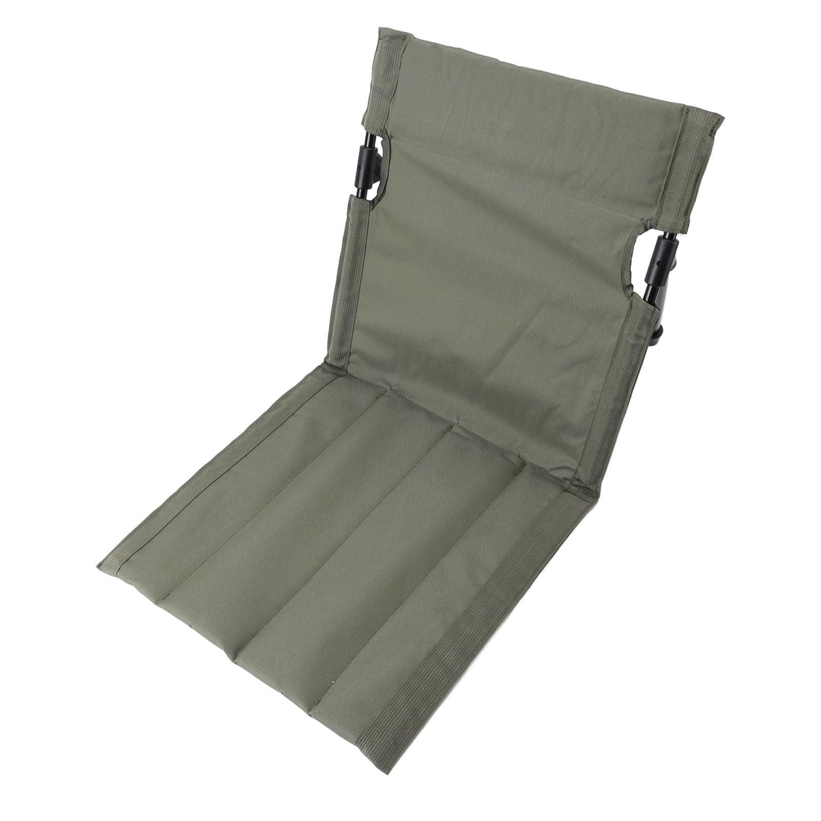 Outdoor Camping Backrest Cushion silla plegable para playa Aluminum Alloy Frame Folding Chair, Com fortable for Beach Picnic Lawn, Green Chairs